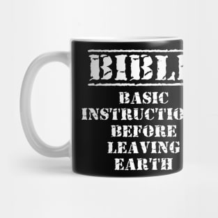 Powerful Christian Faith BIBLE Message Mug